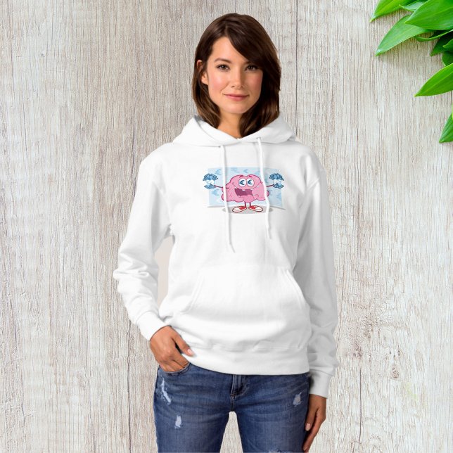 Funny Money Brain Cartoon Euro Cash Lover  Hoodie (Creator Uploaded)
