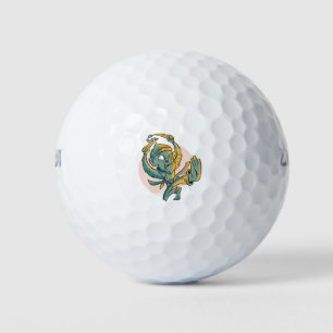 Funny Monkey Banana Fighter Golf Balls