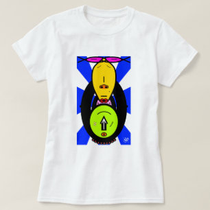 Funny Monkey Cartoon Mascot T-Shirt