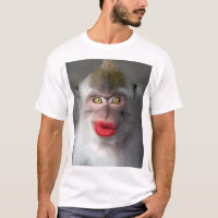 funny monkey lips