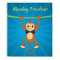 Funny Monkey Poster, Change Text to Your Text