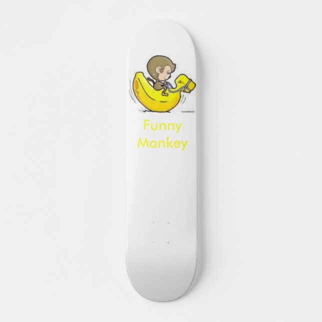 Funny Monkey Skateboard (Front)