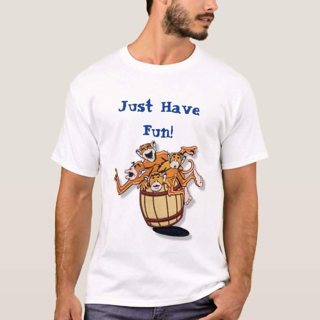 Funny Monkeys T-Shirt (Front)