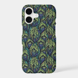 Funny Monster   Furry Rainbow Creatures Phone Case