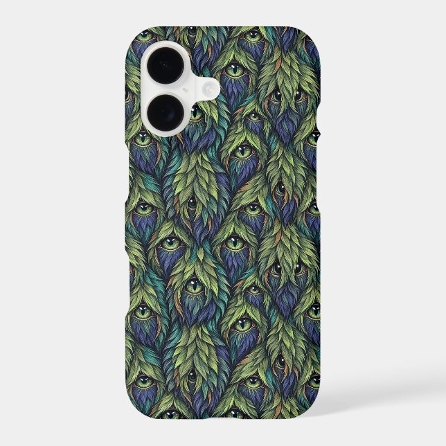 Funny Monster | Furry Rainbow Creatures Phone Case (Back)