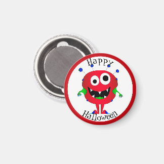 Funny, Monster, Halloween Magnet