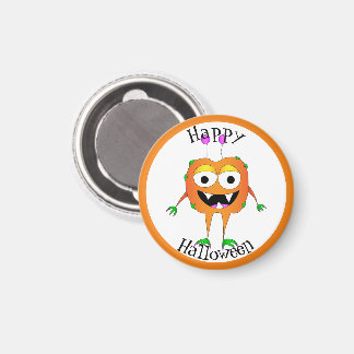 Funny, Monster, Halloween Magnet