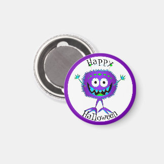 Funny, Monster, Halloween Magnet