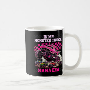 Funny monster truck mama cute girl boy mom coffee mug