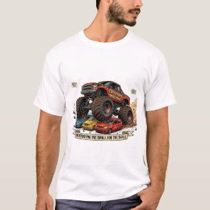 Funny Monster Truck Spare Tire T-Shirt 