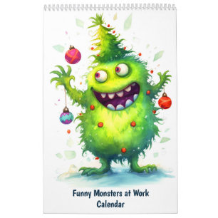 Funny Monsters at Work – Kids Calendar