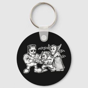 Funny Monsters Keychain