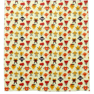 Funny monsters pattern