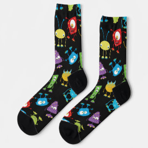 Funny Monsters Socks