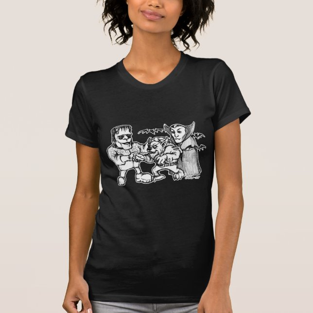 Funny Monsters T-Shirt (Front)