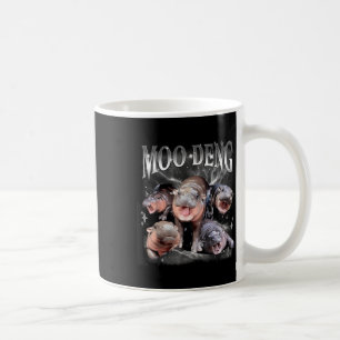 Funny Moo-deng Baby Pygmy Hippo Cute Zoo For Famil Coffee Mug