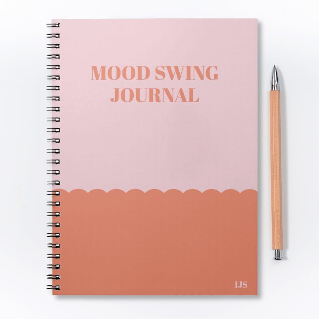 Funny Mood Swing Journal Pink Orange Modern (Creator Uploaded)