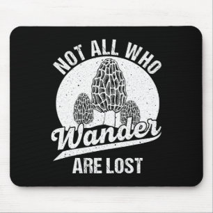 Funny Morel Mushroom Gift Foraging Mushroom Huntin Mouse Pad