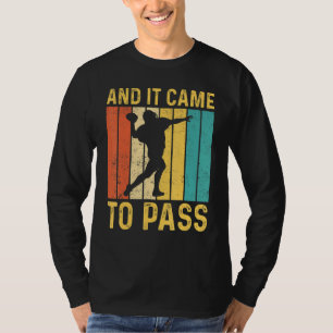 Funny Mormon Missionary LDS Football And It Came T T-Shirt