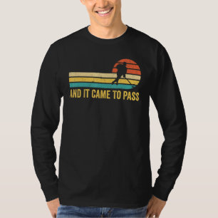Funny Mormon Missionary LDS Ice Hockey And It Came T-Shirt
