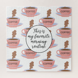 Funny Morning Coffee Jigsaw Puzzle