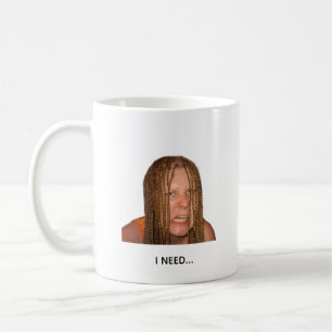 Funny Morning Coffee Meme Mug – I Need Coffee Mood