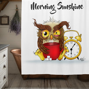 Funny Morning Cranky Owl