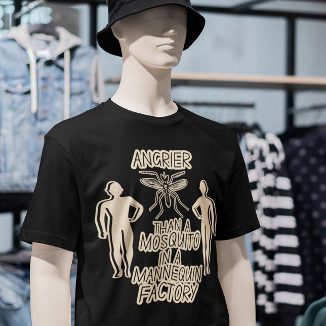 Funny Mosquito Joke Dad Jokes Men's Style Graphic T-Shirt (Creator Uploaded)