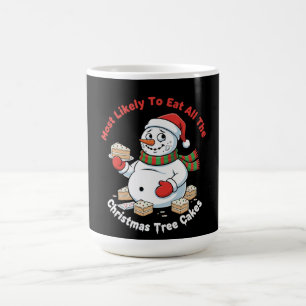 Funny Most Likely To Eat All The Christmas Tree Magic Mug