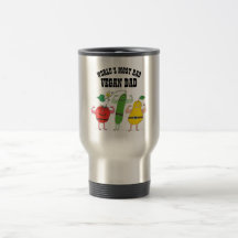 Funny Most RAD VEGAN DAD Vegetables Flexing Muscle