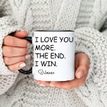 Funny Mother Daughter Happy Birthday Coffee  Mug<br><div class="desc">This is a Funny Mom Birthday gifts from daughter. features a funny quote in Black. this Mug Features a Customizable Name on the front and Back. Click on the Personalize Button to Add Your and your mom Name. Best personalized Coffee Mug for mothers day or Christmas and Halloween.</div>