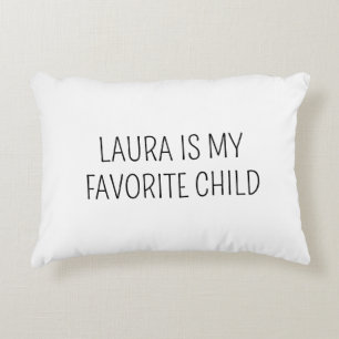 Funny Mother Pillow, Funny Father Gift, Favourite Accent Pillow