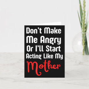 Funny Mother's Day Card