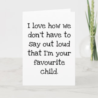 Funny Mothers Day Card (CAN)