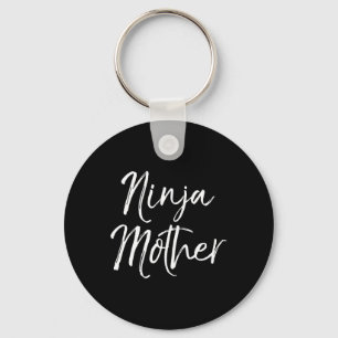 Funny Mother's Day Gift For Moms Karate Gift Ninja Keychain