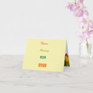 Funny Mothers Day Greeting Card