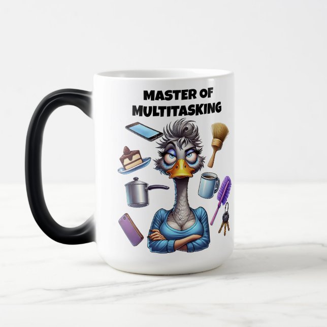 Funny Mother's Day Mom Definition Magic Mug (Left)