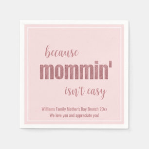 Funny Mother's Day Party Napkin