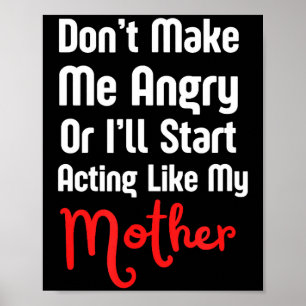 Funny Mother's Day Poster