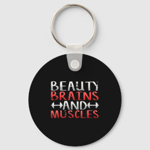 Funny Motivational Fitness T Shirt. Workout Shirt Keychain