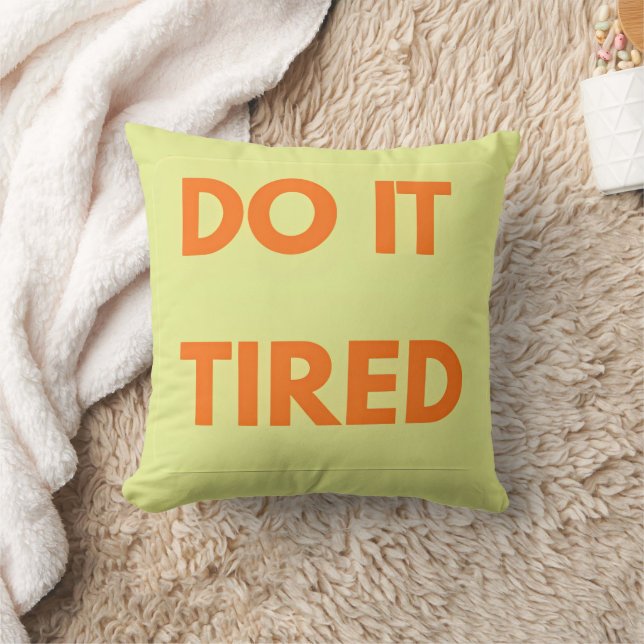  , Funny Motivational  Throw Pillow (Blanket)