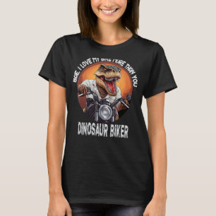 Funny motorcycle biker man bikers for women biker  T-Shirt