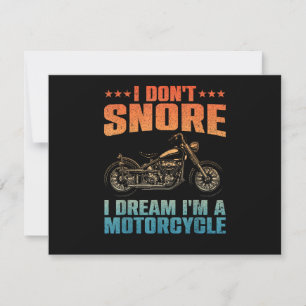 Funny Motorcycle Design For Men Women Motorcycle R Thank You Card