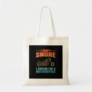 Funny Motorcycle Design For Men Women Motorcycle R Tote Bag