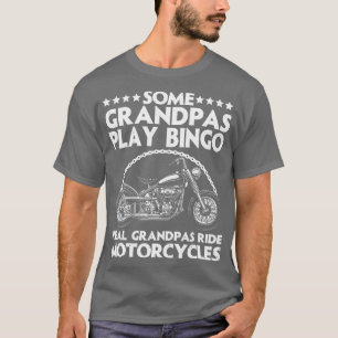 Funny Motorcycle For Grandpa Dad Motorcycle Lovers T-Shirt