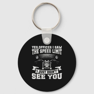 Funny Motorcycle Lover Graphic Women Men Motorbike Keychain