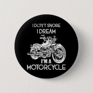 Funny Motorcycle Riding Bike Rider Biker Men 2 Inch Round Button