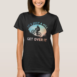 Funny Mountain Biking Art For Men Women Trail Ride T-Shirt