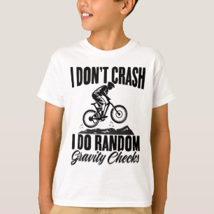 Funny Mountain Biking Mtb Bike Racing Mountain Bik T-Shirt