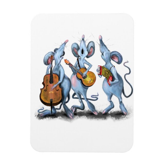 Funny Mouse Magnet (Vertical)